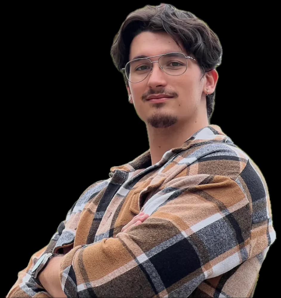 Transparent portrait of Nacho Lopezosa