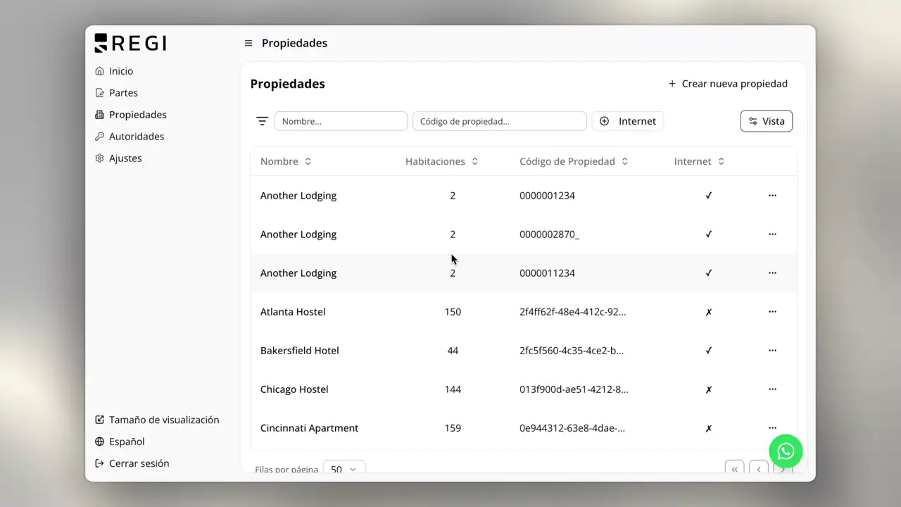 Pantalla de verificación en progreso